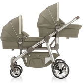 Combinazione con 2 navicelle (optional) - Passeggino Gemellare Brevi OVO Twin