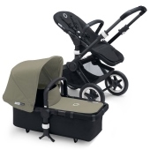 Colore Dark Khaki + telaio Nero - Passeggino Duo Bugaboo Buffalo