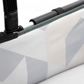 Dettagli fodera interna a quattro colori - Passeggino Duo Bugaboo Cameleon 3 Kite