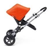 Vista del passeggino in posizione a due ruote - Passeggino Duo Bugaboo Cameleon 3