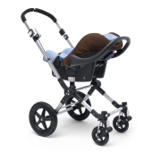 Vista con seggiolino auto Britax (componente opzionale) - Passeggino Duo Bugaboo Cameleon 3