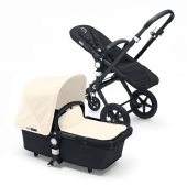  Colore Bianco Avorio + Telaio Black - Passeggino Duo Bugaboo Cameleon 3