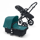 Colore Petrol Blue + Telaio Black - Passeggino Duo Bugaboo Cameleon 3