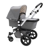 Vista versione carrozzina - colore Grey Melange - Passeggino Duo Bugaboo Cameleon 3 Classic+ Collection
