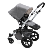 Vista versione passeggino - colore Grey Melange - Passeggino Duo Bugaboo Cameleon 3 Classic+ Collection