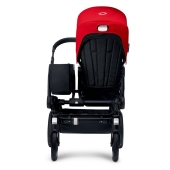 Vista posteriore con passeggino - Passeggino Duo Bugaboo Donkey Mono