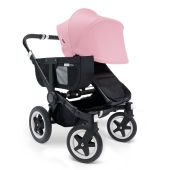 Versione telaio Nero + colore Soft Pink - Passeggino Duo Bugaboo Donkey Mono