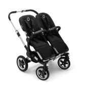 Vista con due sedute, senza cappottine aggaciate - Passeggino Gemellare Bugaboo Donkey2 Gemellare