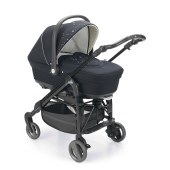 Configurazione carrozzina, vista diagonale frontale - Passeggino Trio Cam Il Mondo Del Bambino Combi Family Dolcecuore