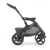 Telaio aperto, vista laterale - Passeggino Trio Cam Il Mondo Del Bambino Dinamico Premium