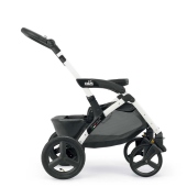 Telaio bianco aperto, vista laterale - Passeggino Trio Cam Il Mondo Del Bambino Dinamico Up Stone