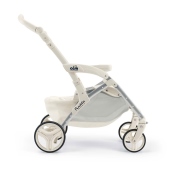 Telaio aperto, vista laterale - Passeggino Trio Cam Il Mondo Del Bambino Fluido City Orso