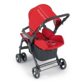 Vista retro con schienale reclinato - Colore 24 - Passeggino Leggero Cam Il Mondo Del Bambino Portofino