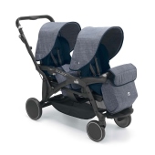 Configurazione passeggino, vista diagonale frontale - Passeggino Gemellare Cam Il Mondo Del Bambino Twin Pulsar
