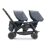 Configurazione passeggino, vista laterale - Passeggino Gemellare Cam Il Mondo Del Bambino Twin Pulsar