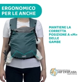 Posizione ergonomica - Chicco Marsupio Skin Fit