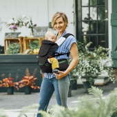 Vista laterale con bimbo - Marsupio Hip Seat Carrier Chicco