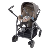 Versione Travel System con seggiolino auto - Passeggino Trio Chicco Trio Love