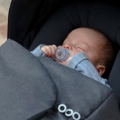 Dettaglio del bambino nel sacco Snuggle Pod - Chicco Snuggle Pod