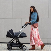 Snuggle Pod agganciato al passeggino Chicco One4Ever - Chicco Snuggle Pod