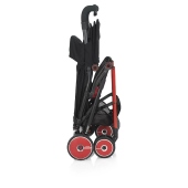 Vista del telaio da chiuso - Colore Red - Passeggino Ultraleggero Combi F2