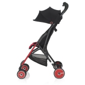 Vista laterale - Colore Red - Passeggino Ultraleggero Combi F2