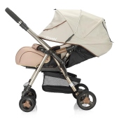 Vista laterale - Colore Beige - Passeggino Leggero Combi Urban Walker Prestige