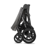 Vista del passeggino da chiuso, che resta in piedi da solo - Passeggino Quattro Ruote Cybex Balios S
