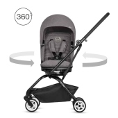 Vista della seduta con rotazione - Passeggino Leggero Cybex Eezy S Twist
