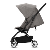 Vista laterale con seduta fronte strada e schienale reclinato - Passeggino Leggero Cybex Eezy S Twist