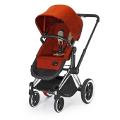 Versione passeggino Light 2 in 1 colore Autumn Gold - Passeggino Trio Cybex PRIAM Trio seduta Light Cloud Q Plus