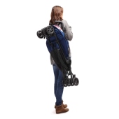 Trasporto da chiuso, tramite tracolla - Colore: Union Jack - Passeggino Leggero Easywalker MINI Buggy