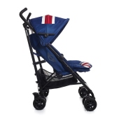 Vista laterale - Colore: Union Jack - Passeggino Leggero Easywalker MINI Buggy