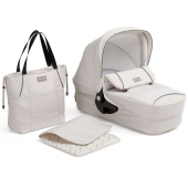Dettagli navicella e borsa con fasciatoio - Passeggino Trio Foppapedretti 3Joli