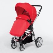 Passeggino con coprigambe colore Red - Passeggino Quattro Ruote Foppapedretti CHIC passeggino