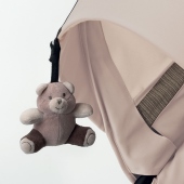 Peluche amovibile da agganciare sulla cappottina - Passeggino Quattro Ruote Foppapedretti Ecopass