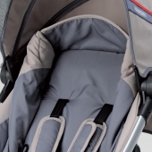 Particolare cinture di sicurezza passeggino colore Beige - Passeggino Leggero Foppapedretti Folding