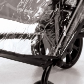 Dettaglio aggancio al telaio del passeggino - Foppapedretti Parapioggia Buggy