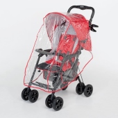 Accessorio parapioggia passeggino colore Cherry - Passeggino Leggero Foppapedretti Tokio