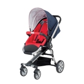Versione passeggino colore Ciliegia - Passeggino Trio Foppapedretti Tres