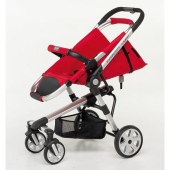Dettagli reclinazione passeggino - Passeggino Trio Foppapedretti Tres