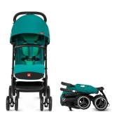 Vista aperto e chiuso - Passeggino Leggero Gb Qbit Plus