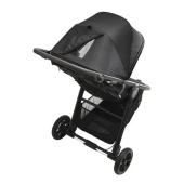 Dettaglio finestra osserva bimbo - Passeggino Tre Ruote Baby Jogger City Mini GT2