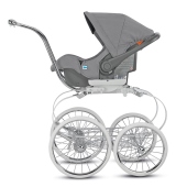 Configurazione con seggiolino auto gruppo 0+ (optional) - Passeggino Carrozzina Inglesina Carrozzina Classica