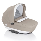 Vista diagonale della navicella - Colore: Canapa - Passeggino Trio Inglesina Otutto Deluxe