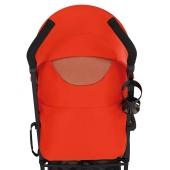 Vista posteriore con particolare inserto in rete traspirante - Passeggino Ultraleggero Inglesina Blink
