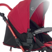 Passeggino reclinato colore S13 Scarlet - Passeggino Duo Jan Duo Crosswalk Formula Matrix Light 2