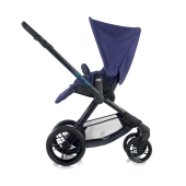 Vista fronte mamma passeggino colore S11 Atlantic - Passeggino Duo Jan Duo Muum Formula Koos