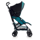 Vista laterale passeggino colore S12 Moss - Passeggino Duo Jan Nanuq XL Formula Koos