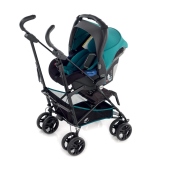 Travel system colore S12 Moss - Passeggino Duo Jan Nanuq XL Formula Koos